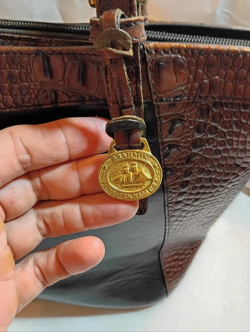 Brahmin tote Women's bag Vintage